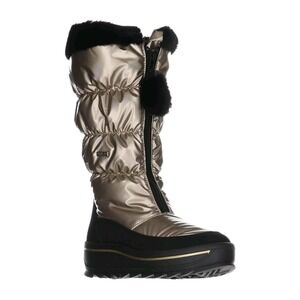 NEW! Pajar Women's Toboggan 2.0 Tall Winter Boots Gold Stellare Size 8M $225
